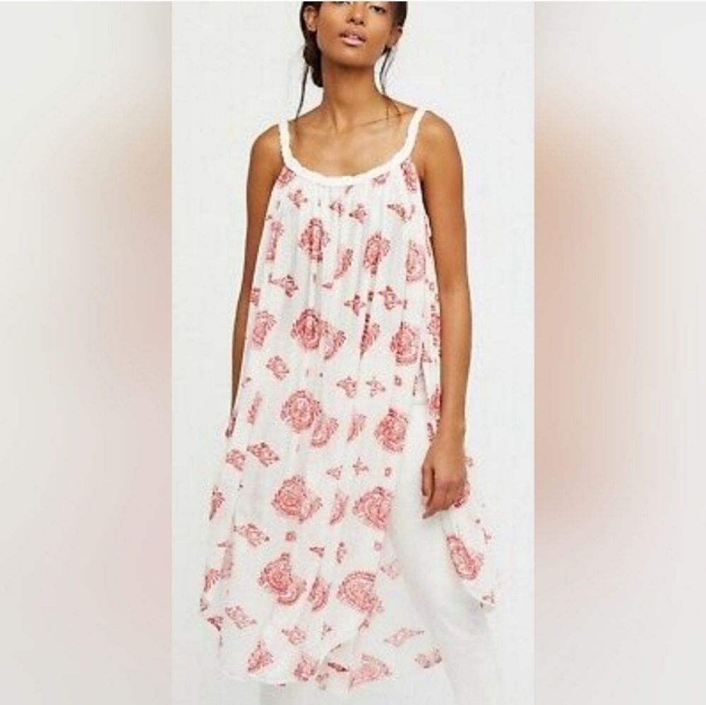 Free People Haveli Maxi Top/Beach cover size M